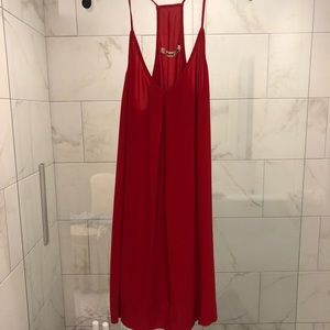 Little Red Dress. Midi